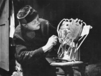 Ausputzen der Plastik Wiederbegegnung