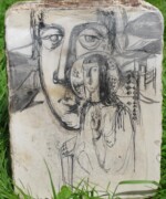 Lithographie-Stein 1964