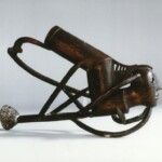 Geländerabschluß mit Angüssen 1984 - FG unbkt.