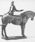 Plastik nach dem Guß - KA. FG UK.