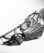 Figur in Wachs mit Gußkanal - KA. FG UK.