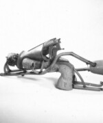 Figur in Wachs mit Gußkanal - KA. FG UK.