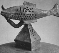 Deckel-Figur für ein Taufbecken 1963-64 - FG unbkt.