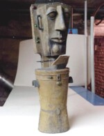 Kellerfund Wachs-Figur - FG AB.