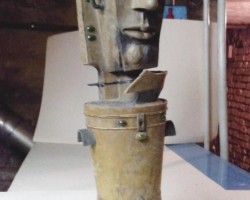 Kellerfund Wachs-Figur - FG AB.