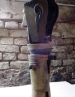 figürliche Plastik in Wachs - FG AB.