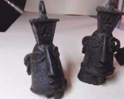 unfertige Wachs-Modelle Glocken - FG AB.