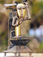 Leuchterfigur feuervergoldet 1963-65 - FG WR.