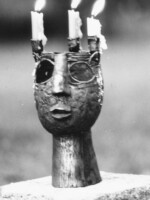 Leuchterkopf 1960er - FG unbkt.