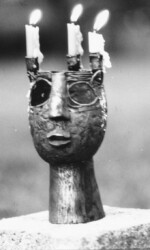 Leuchterkopf 1960er - FG unbkt.