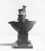 Wachs-Modell für einen Brunnen