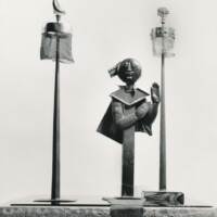 Treibarbeit in Messing - FG unbkt.