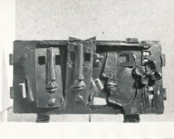 Wachs-Modell für ein Relief - FG unbkt.