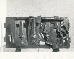 Wachs-Modell für ein Relief - FG unbkt.