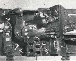 Relief in Wachs - FG unbkt.