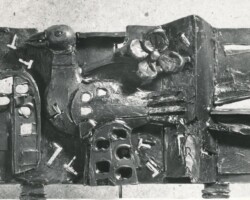 Relief in Wachs - FG unbkt.