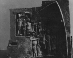 Wachsmodell für ein Keramik-Relief 1968 - FG JHSch.