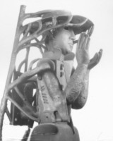 Glockenfigur zur Rostocker Uhr - FG unbkt.