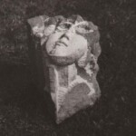 Sandsteinkopf Aufschauender 1970er - FG UK.