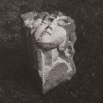 Sandsteinkopf Aufschauender 1970er - FG UK.