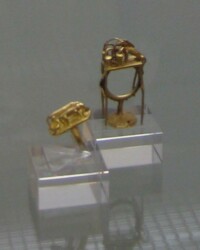 Gold-Ringe im Schleudergußverfahren hergestellt - FG privat