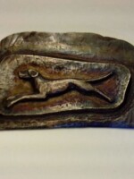 kleine Treibarbeit aus Silber - FG AB.