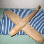 Holzflieger aus Kinderzeit - FG AB.