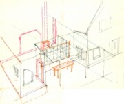 Bauzeichnung für die Werkstatt Wünschelburg - 034_undatiert - 35 x 41 cm