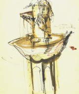 Brunnen-Entwurf, Tusche - 210_undatiert - 32 x 24cm
